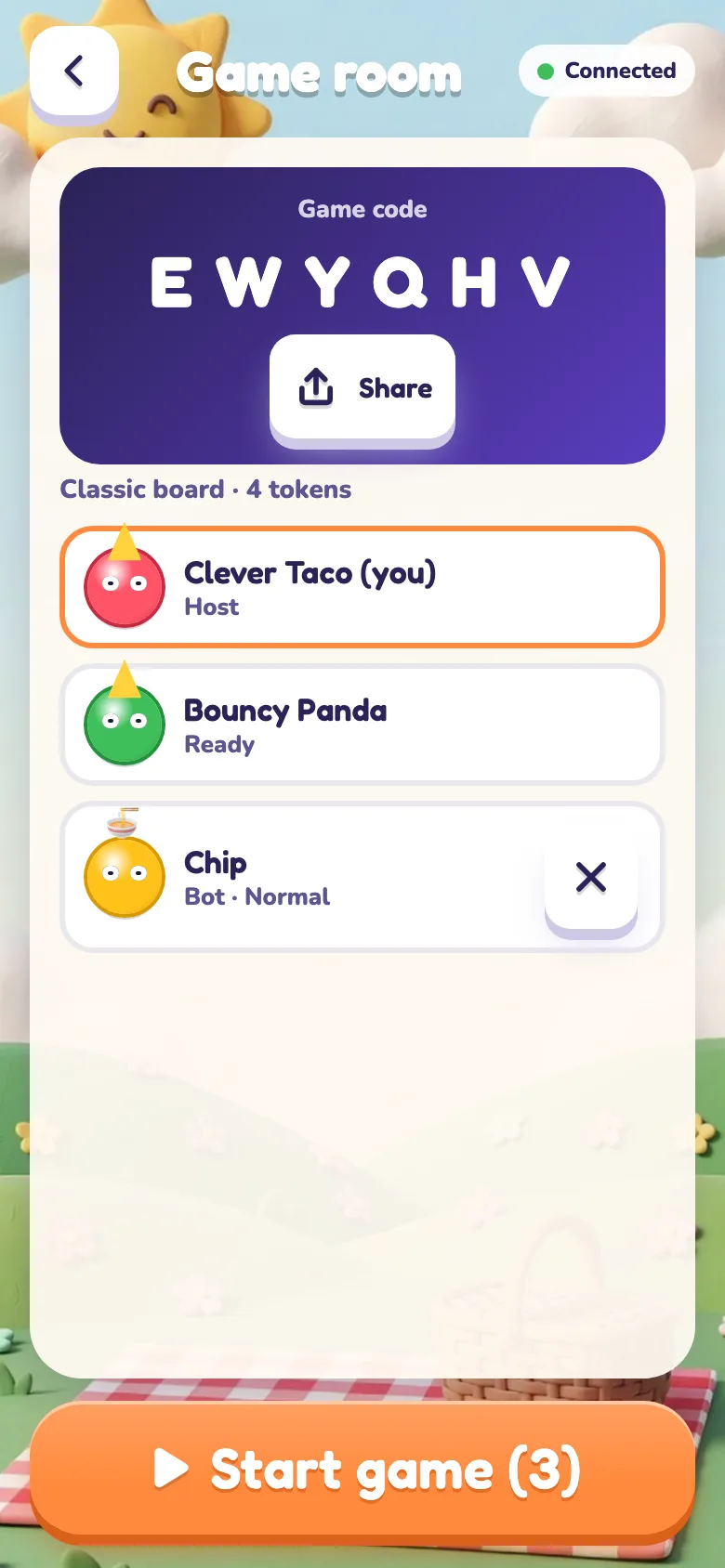 Noodle Ludo screenshot